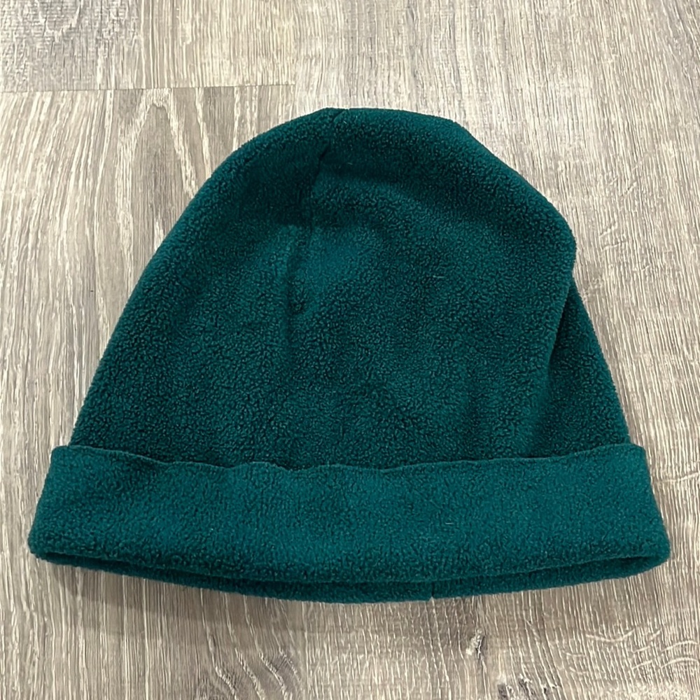 Significant Others Green Fleece Beanie Winter Hat